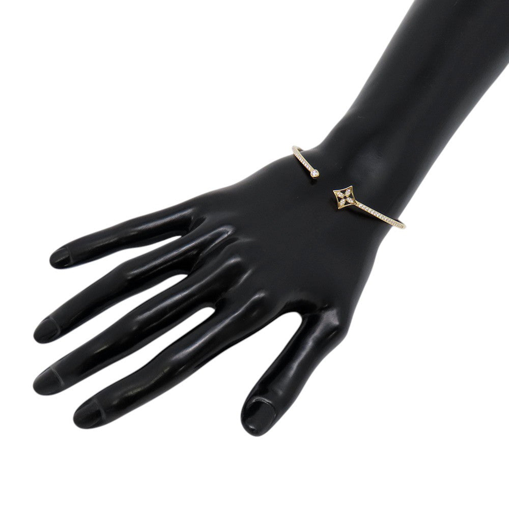 LOUIS VUITTON Bracelet Twist Blossom Size 16/MQ95712 18K Yellow Gold