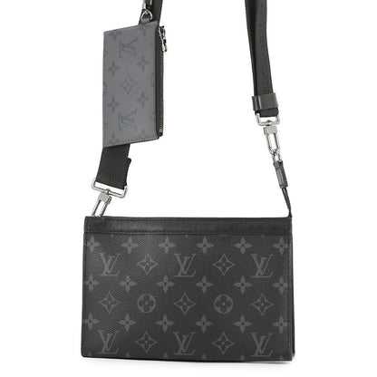 LOUIS VUITTON Gaston Wearable Wallet NoirM81124 Monogram Eclipse Reverse