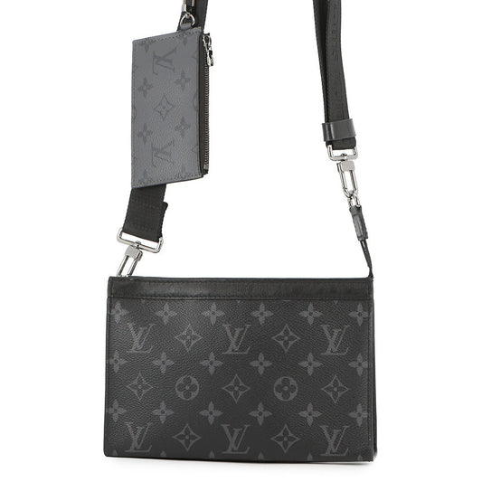 LOUIS VUITTON Gaston Wearable Wallet NoirM81124 Monogram Eclipse Reverse