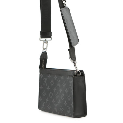 LOUIS VUITTON Gaston Wearable Wallet NoirM81124 Monogram Eclipse Reverse