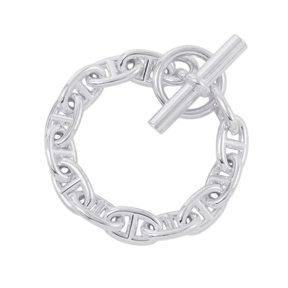 HERMES Chaine d'Ancre Bracelet 13 frames Size MM SV925