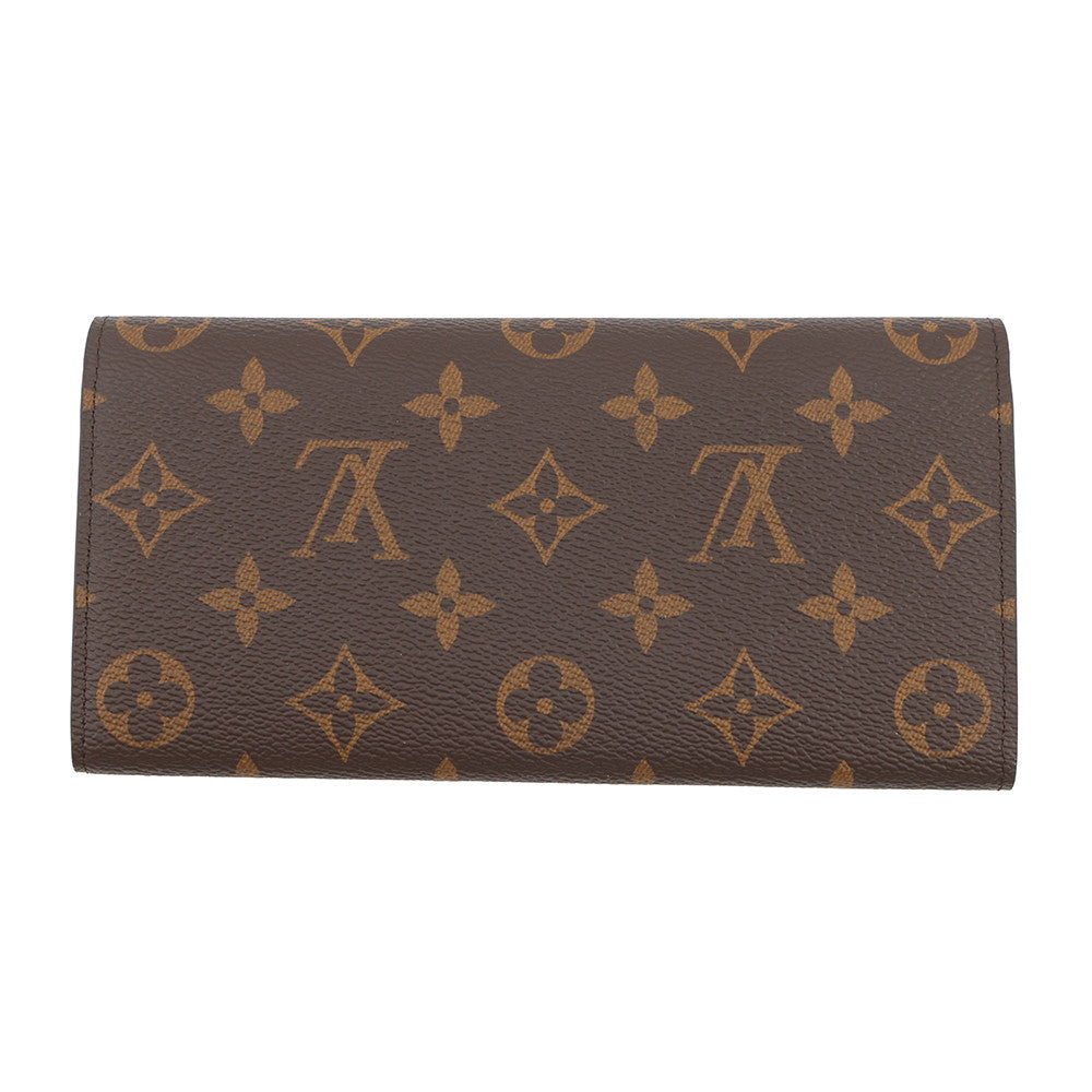 LOUIS VUITTON Portefeuille Emilie FuchsiaM60697 Monogram