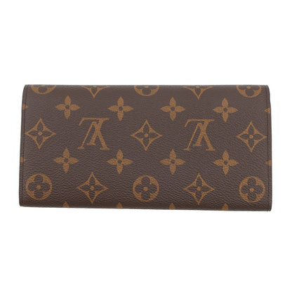 LOUIS VUITTON Portefeuille Emilie FuchsiaM60697 Monogram