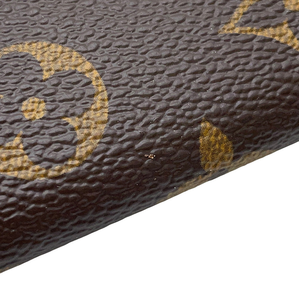 LOUIS VUITTON Portefeuille Emilie FuchsiaM60697 Monogram