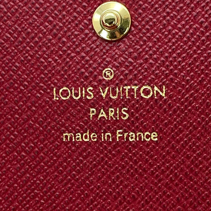 LOUIS VUITTON Portefeuille Emilie FuchsiaM60697 Monogram