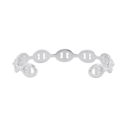 HERMES Chaine d'Ancre Bangle Size LG SV925