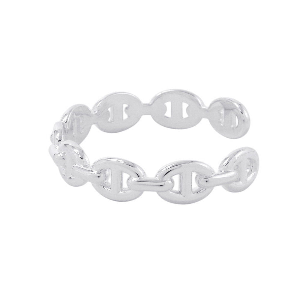 HERMES Chaine d'Ancre Bangle Size SH SV925