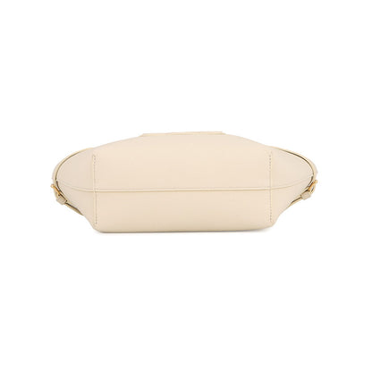 CELINE Cabas Anais Cuil Triomphe Cream121743ENY.01CR Calf Leather Size Mini
