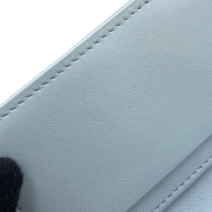 Dior Cannage My Dior Hibiscus L-Zip Wallet Ice blueS2608PUQA_M39Z Lambskin
