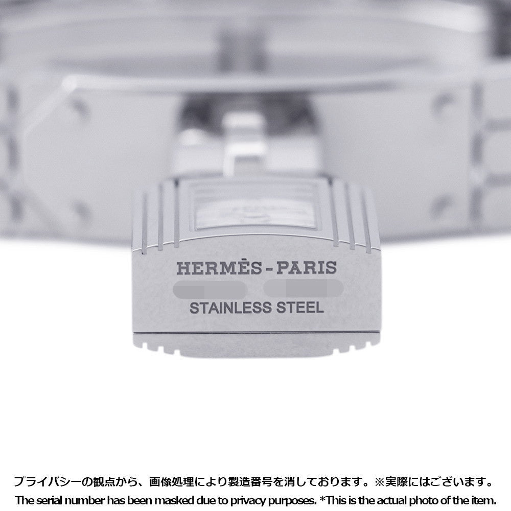 HERMES Kelly watch W16mm Stainless Steel Sparkling White DialKE4.110