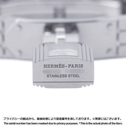 HERMES Kelly watch W16mm Stainless Steel Sparkling White DialKE4.110