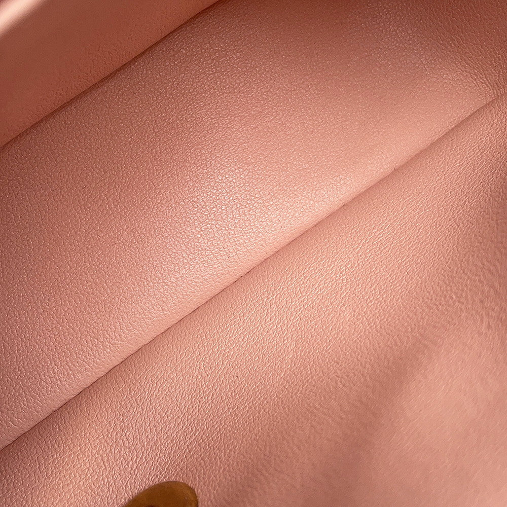 CHANEL Matelasse Top Handle Light PinkAS4408 Lambskin