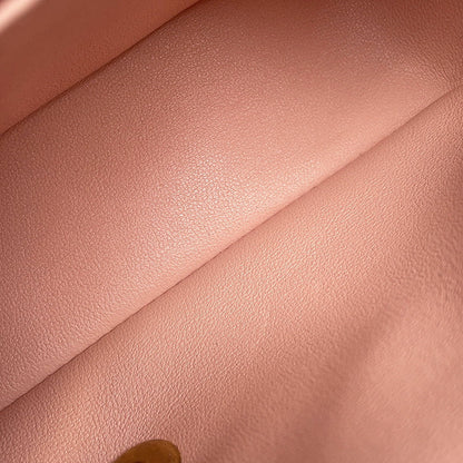 CHANEL Matelasse Top Handle Light PinkAS4408 Lambskin