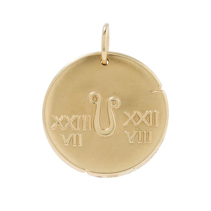 Van Cleef & Arpels Zodiac Medal Leonis TopVCARP7SO00 18K Yellow Gold
