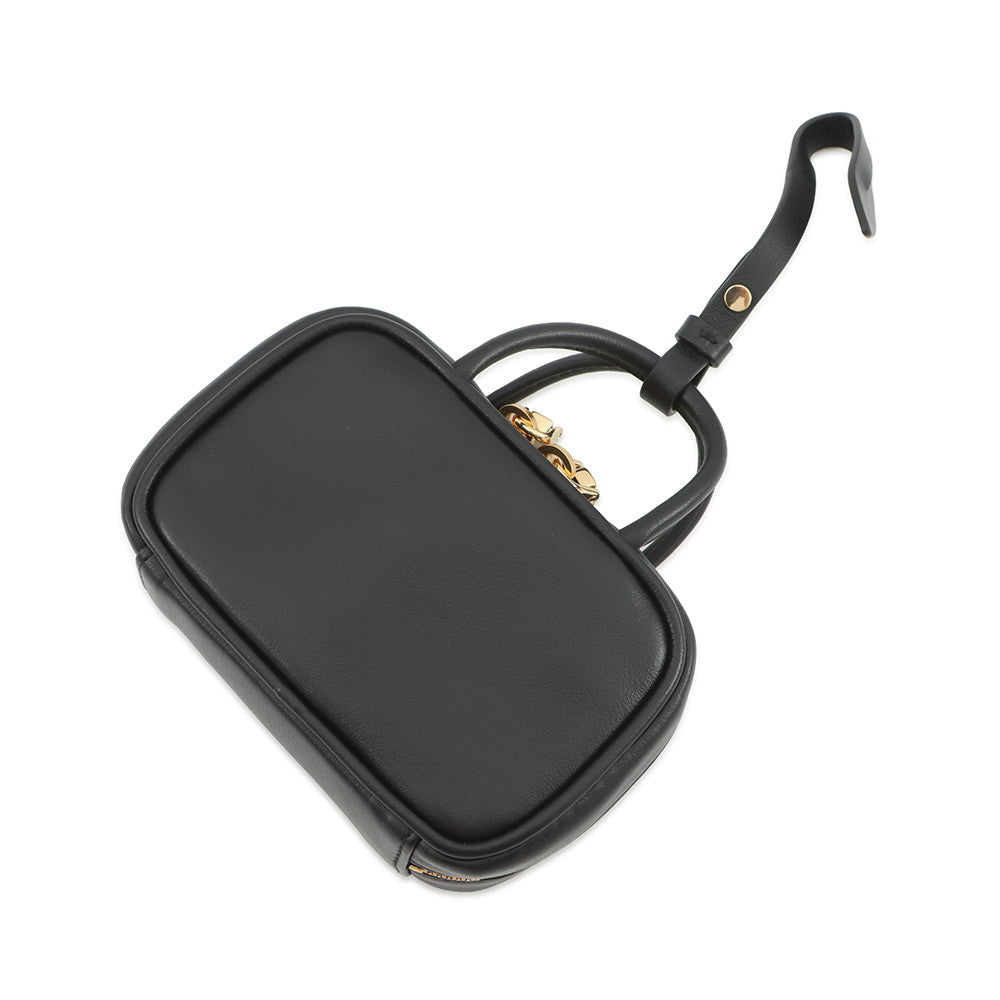 MIUMIU Bag Charm Micro Bag Black5NR036_2F8W_F0002 Leather