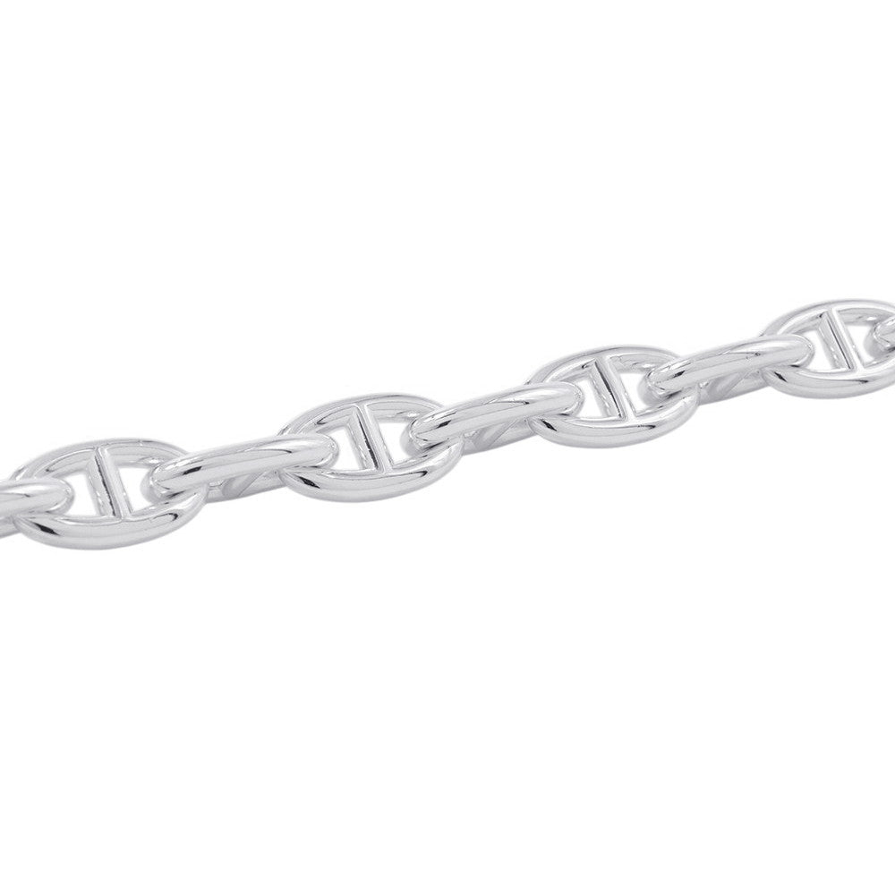 HERMES Chaine d'Ancre Necklace 33 frames Size GM SV925