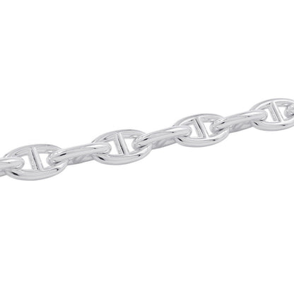 HERMES Chaine d'Ancre Necklace 33 frames Size GM SV925