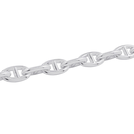 HERMES Chaine d'Ancre Necklace 33 frames Size GM SV925