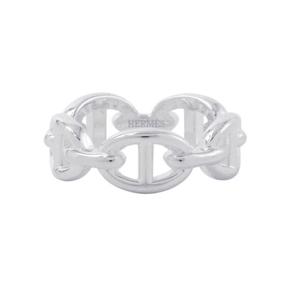 HERMES Chaine d'Ancre Anchene Ring Size PM/54/#14 SV925