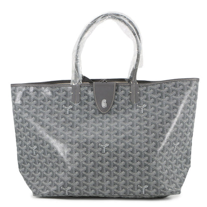 GOYARD Saint Louis with clip GraySTLCROPMLTY51CL51P PVC Leather Size PM