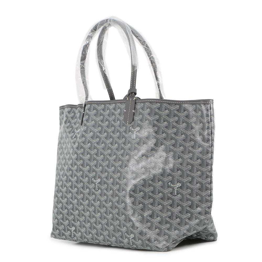GOYARD Saint Louis with clip GraySTLCROPMLTY51CL51P PVC Leather Size PM