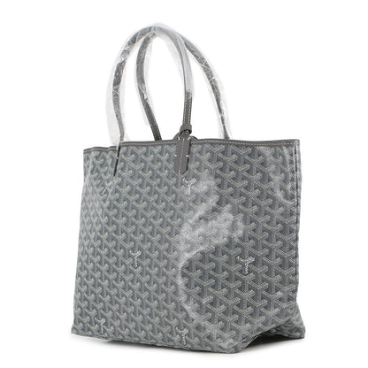 GOYARD Saint Louis with clip GraySTLCROPMLTY51CL51P PVC Leather Size PM