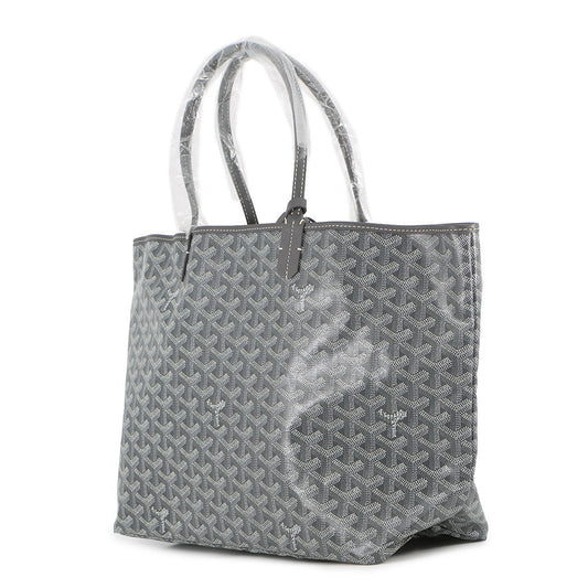 GOYARD Saint Louis with clip GraySTLCROPMLTY51CL51P PVC Leather Size PM