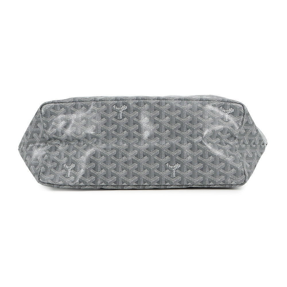 GOYARD Saint Louis with clip GraySTLCROPMLTY51CL51P PVC Leather Size PM