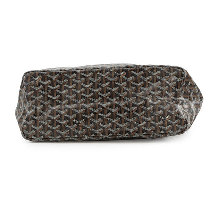 GOYARD Saint Louis with clip BlackSTLCROPMLTY01CL01P PVC Leather Size PM