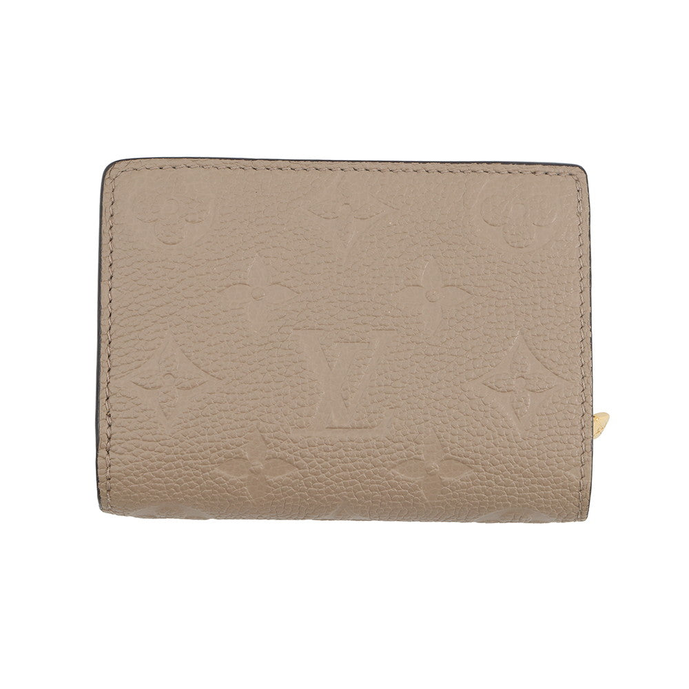 LOUIS VUITTON Portefeuille Clare TourterelleM80152 Monogram Empreinte Leather