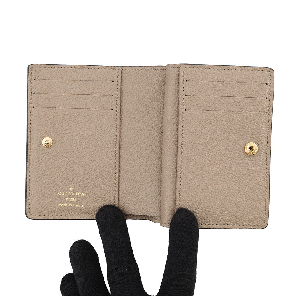 LOUIS VUITTON Portefeuille Clare TourterelleM80152 Monogram Empreinte Leather