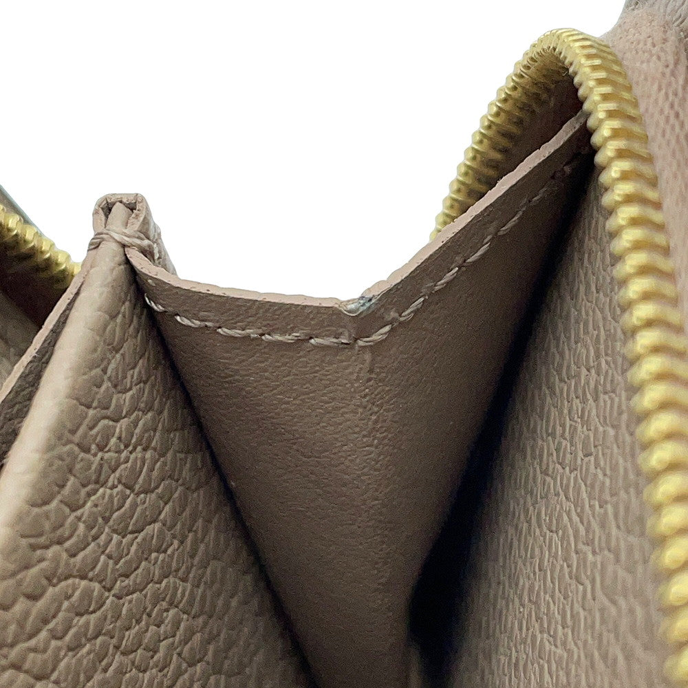 LOUIS VUITTON Portefeuille Clare TourterelleM80152 Monogram Empreinte Leather