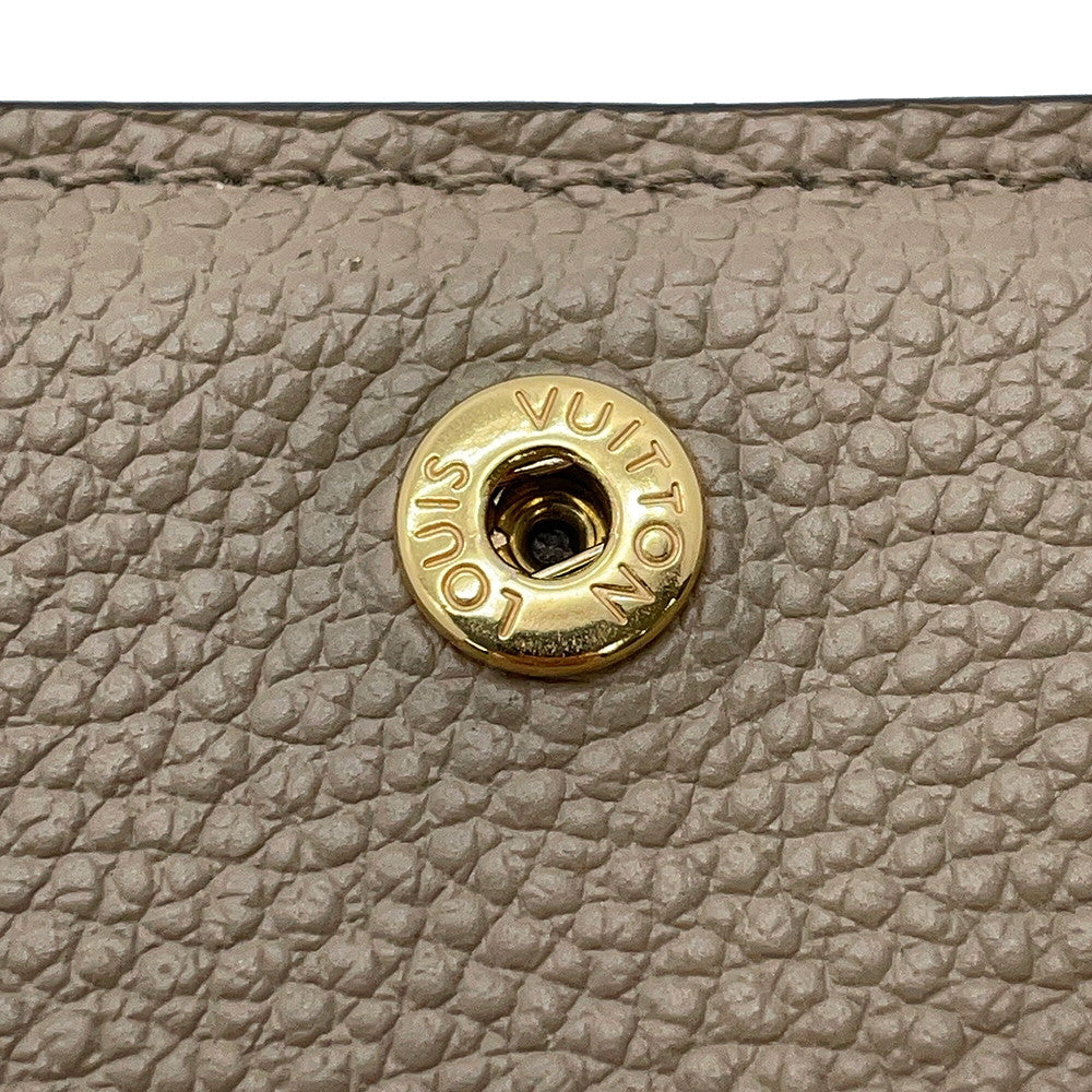 LOUIS VUITTON Portefeuille Clare TourterelleM80152 Monogram Empreinte Leather