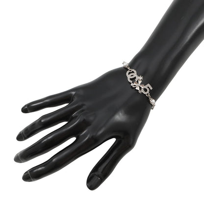 CHANEL Icon BraceletABA424-B10535-NN148 Metal Rhinestone Faux Pearl