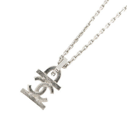 CHANEL CC Logo Rhinestone NecklaceAB8961-B08689-NJ339 Metal Rhinestone Faux Pearl
