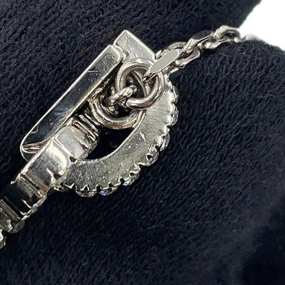 CHANEL CC Logo Rhinestone NecklaceAB8961-B08689-NJ339 Metal Rhinestone Faux Pearl