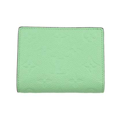 LOUIS VUITTON Portefeuille Clare Vert PomM82049 Monogram Empreinte Leather