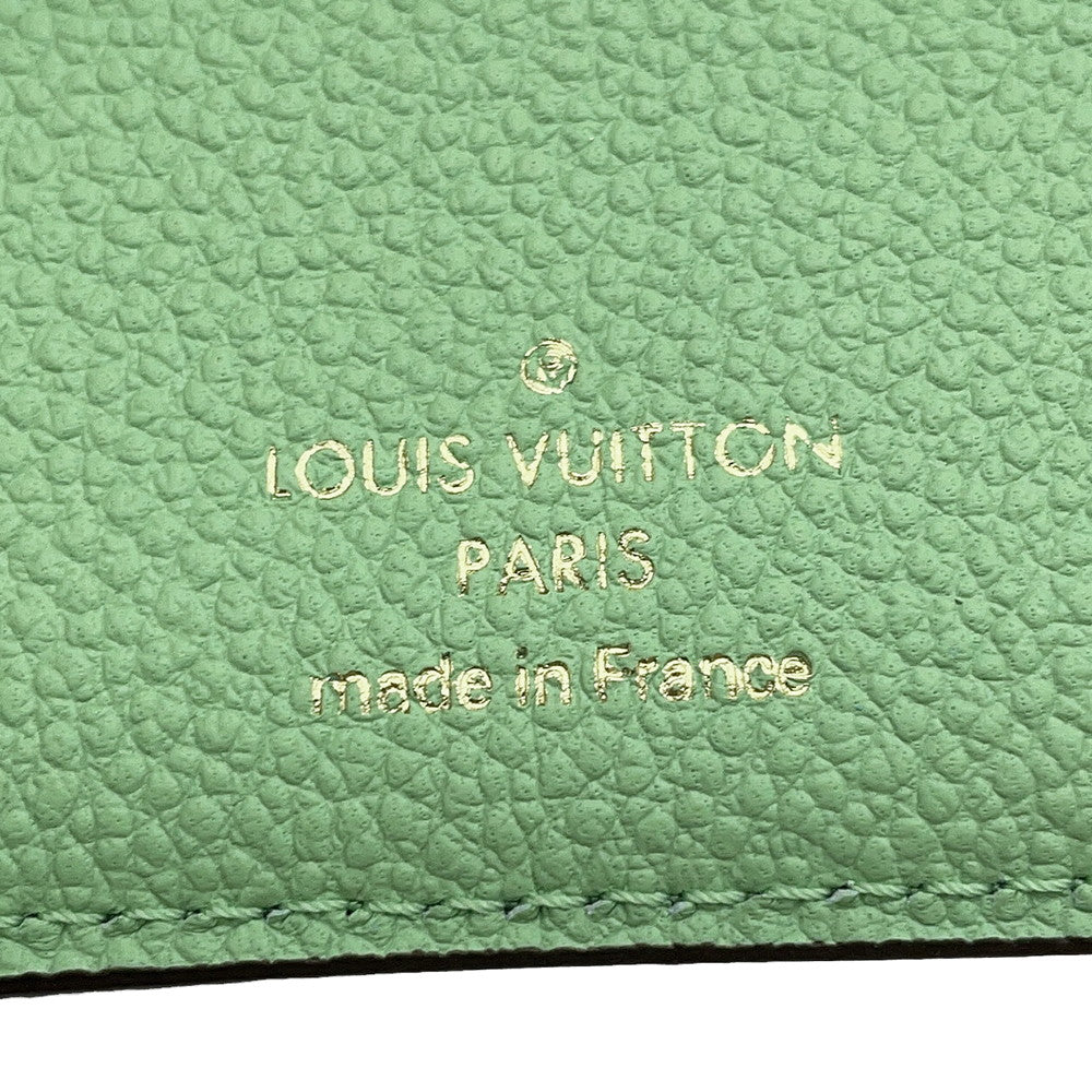 LOUIS VUITTON Portefeuille Clare Vert PomM82049 Monogram Empreinte Leather