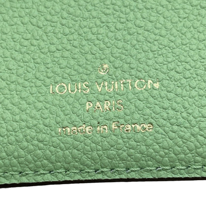 LOUIS VUITTON Portefeuille Clare Vert PomM82049 Monogram Empreinte Leather