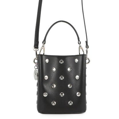Stella McCartney Flame Bucket Bag Black7B0093 WP0468 Leather Size Small
