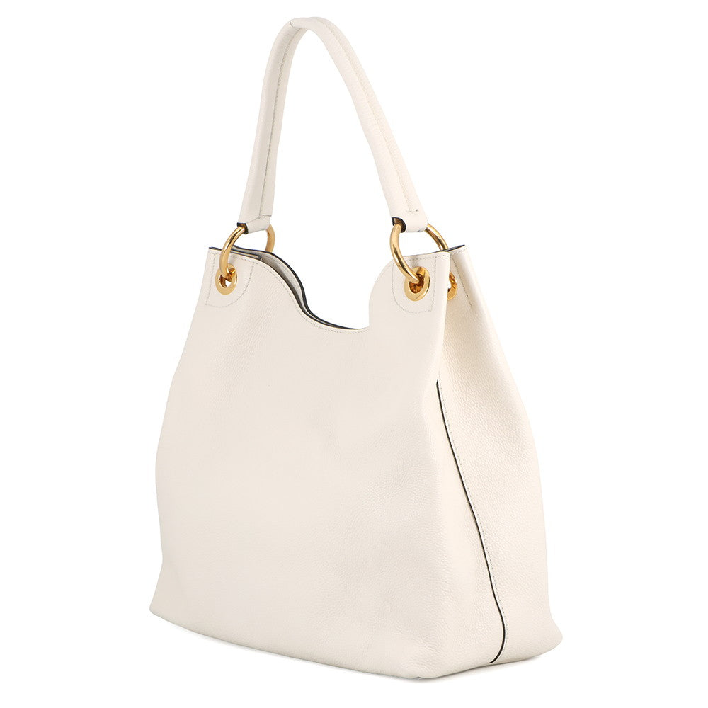 PRADA One Shoulder Bag White1BC051_2S8K_F0009 Leather