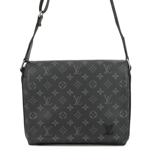 LOUIS VUITTON District NV2 NoirM45272 Monogram Eclipse Size PM