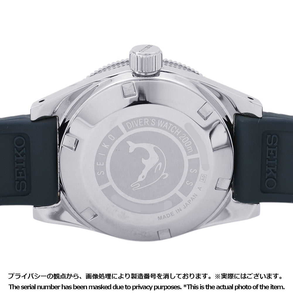 SEIKO Prospex Diver's Watch 55th Anniversary Limited Edition 1965 Mechanical Diver's Revival Design W39.9mm Stainless Steel Silicon Blue Gray DialSBEX009