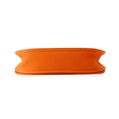 HERMES Evelyne3 Orange minyan Taurillon Clemence Size PM
