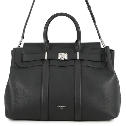 LOUIS VUITTON Georges Tote NoirM23155 Calf Leather Size GM