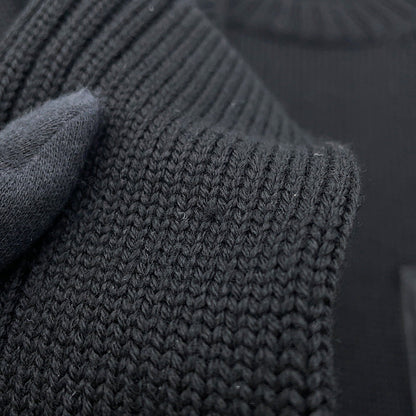 PRADA Triangle Logo Sweater Size 52 BlackUMB049_1W4X_F0002_S_202 Wool 100%