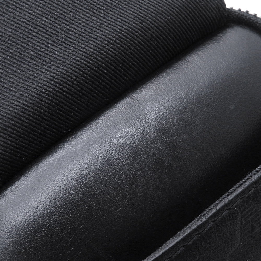 LOUIS VUITTON Double phone pouch NoirM81313 Monogram Shadow