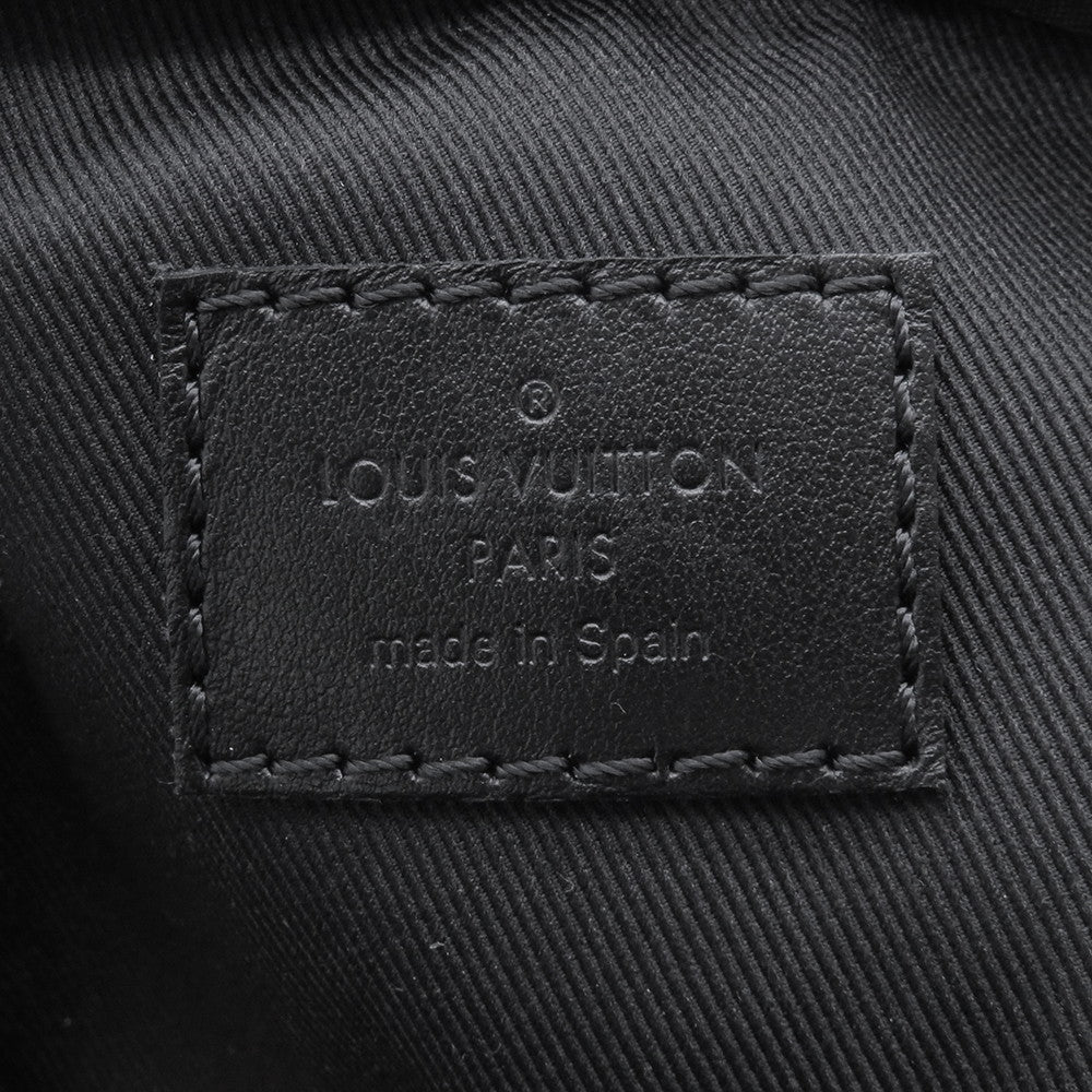 LOUIS VUITTON Double phone pouch NoirM81313 Monogram Shadow