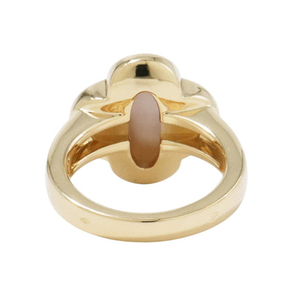 Van Cleef & Arpels Pure Alhambra Ring Size 51/#11VCARA35951/VCARA35900 18K Yellow Gold