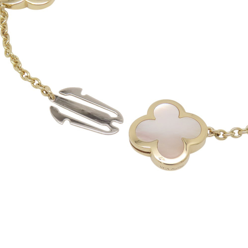 Van Cleef & Arpels Pure Alhambra Bracelet 4 MotifsVCARA36300 18K Yellow Gold